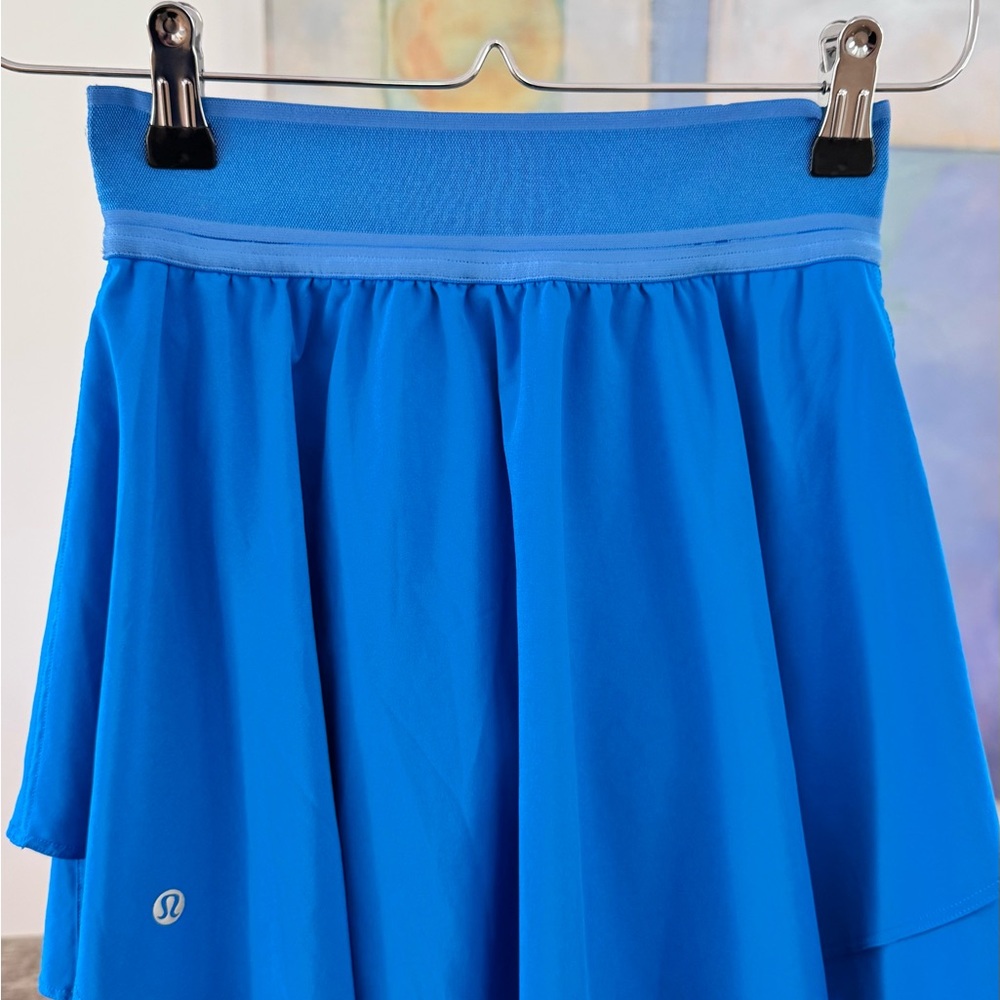lululemon athletica Vibrant Blue Mini Skirt